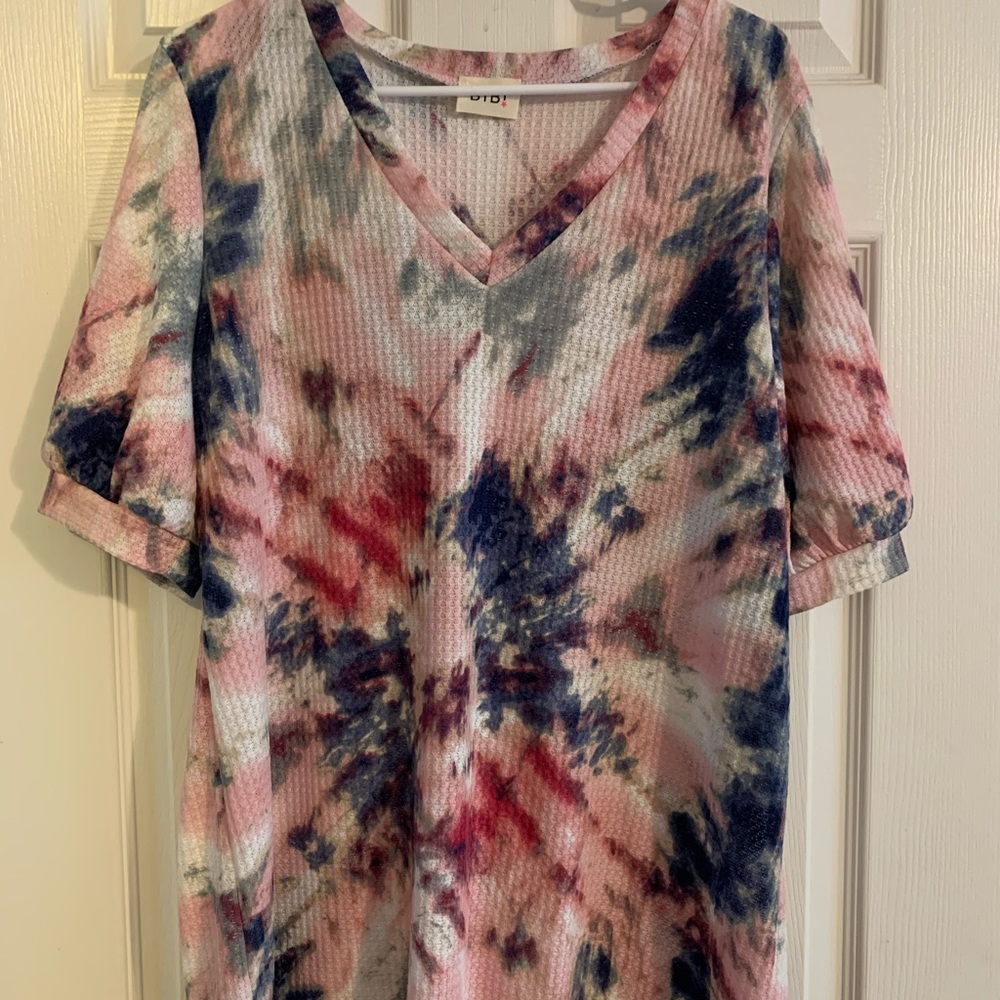 New tie dye top